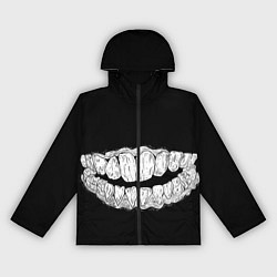 Ветровка с капюшоном женская Зубы Каонаси, цвет: 3D-черный