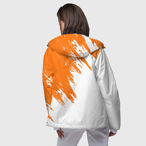 Женская ветровка Half-life texture / 3D-Черный – фото 4