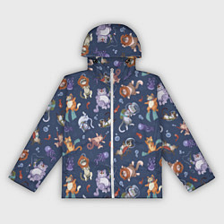 Ветровка с капюшоном женская Морские Котики: Цветное, цвет: 3D-белый