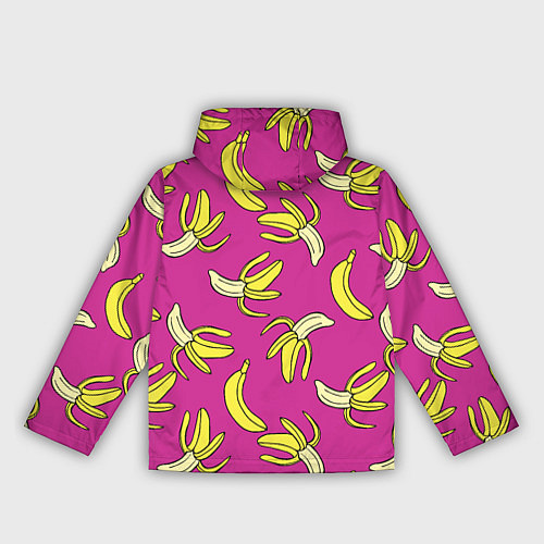 Женская ветровка Banana pattern Summer Color / 3D-Черный – фото 2