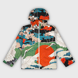 Ветровка с капюшоном женская Воспоминания об Японии, цвет: 3D-белый