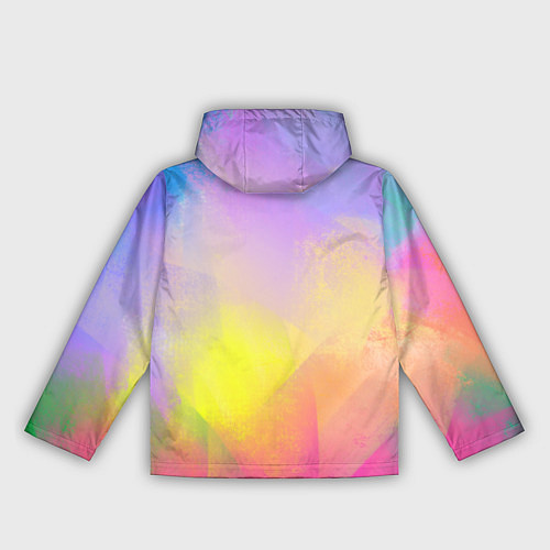 Женская ветровка Красочный неон / 3D-Белый – фото 2