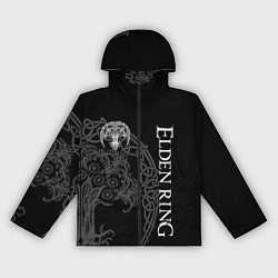 Ветровка с капюшоном женская СВЯТОЕ ДРЕВО МИКЕЛЛЫ ЕЛДЕН РИНГ, цвет: 3D-черный