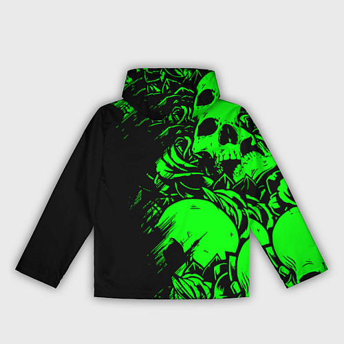 Женская ветровка Сабатон sabaton черепа / 3D-Белый – фото 2