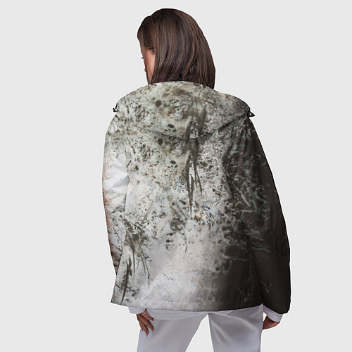 Женская ветровка В густом тумане / 3D-Черный – фото 4