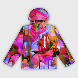 Женская ветровка Красочный летний цветочный паттерн Summer color pa