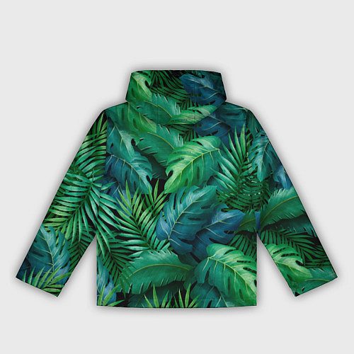 Женская ветровка Green plants pattern / 3D-Белый – фото 2