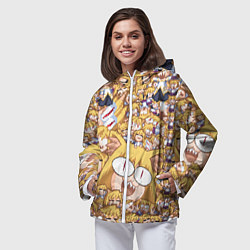 Ветровка с капюшоном женская Neco-Arc, цвет: 3D-белый — фото 2