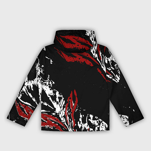 Женская ветровка BERSERK BLACK MASK - БЕРСЕРК ЧЁРНАЯ МАСКА / 3D-Белый – фото 2