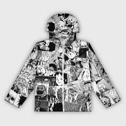 Ветровка с капюшоном женская Дорохэдоро pattern, цвет: 3D-белый
