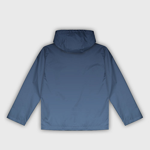 Женская ветровка Gradient Dark Blue / 3D-Белый – фото 2