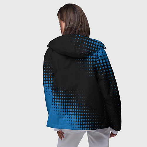 Женская ветровка Inter абстракция / 3D-Черный – фото 4