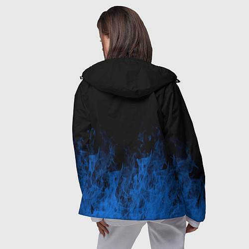 Женская ветровка Chelsea пламя / 3D-Черный – фото 4