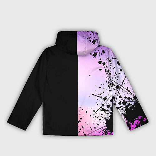 Женская ветровка BLACKPINK HALF COLORS / 3D-Белый – фото 2