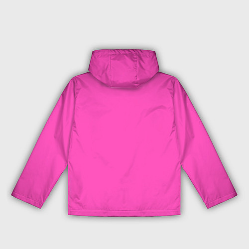 Женская ветровка Яркий розовый из фильма Барби / 3D-Белый – фото 2