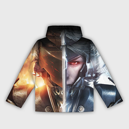 Женская ветровка METAL GEAR RISING САМУРАЙ / 3D-Белый – фото 2