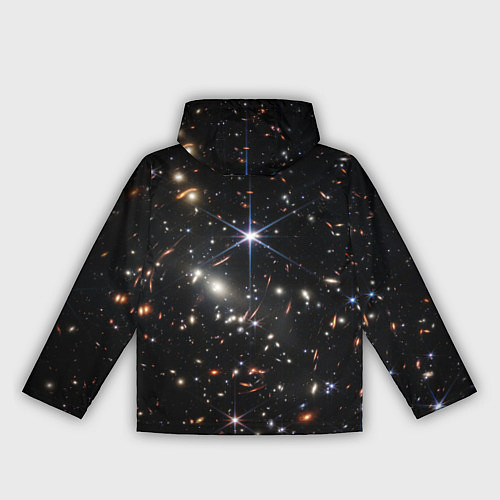 Женская ветровка Новое изображение ранней вселенной от Джеймса Уэбб / 3D-Белый – фото 2