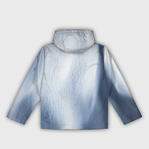 Женская ветровка Абстрактный пепел - Серый / 3D-Черный – фото 2