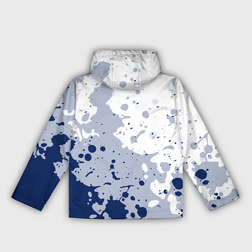 Женская ветровка Tottenham hotspur Брызги красок / 3D-Черный – фото 2