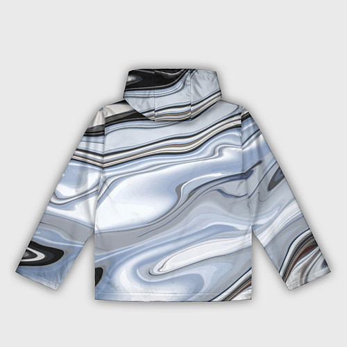 Женская ветровка Серебристая поверхность воды / 3D-Белый – фото 2