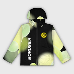Ветровка с капюшоном женская Боруссия Абстракция, цвет: 3D-черный