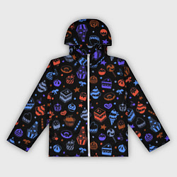 Женская ветровка Паттерн из тортов, пирожных и других сладостей