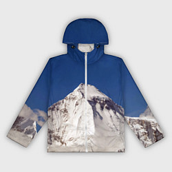 Ветровка с капюшоном женская Дхаулагири - белая гора, Гималаи, 8167 м, цвет: 3D-белый