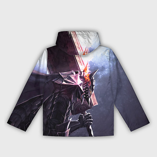 Женская ветровка Берсерк С Мечечём На Плече / 3D-Белый – фото 2