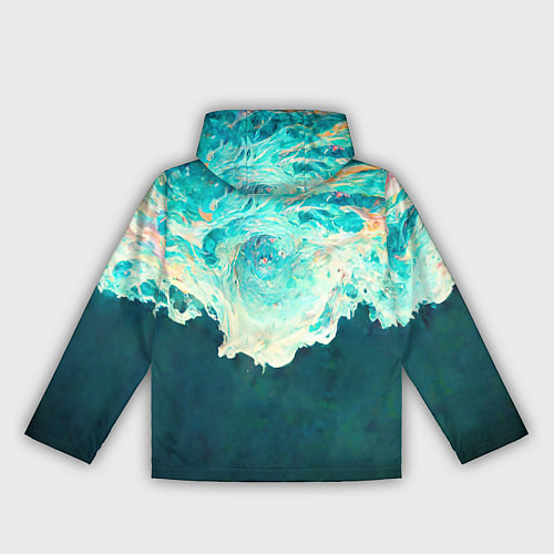 Женская ветровка Поток воды / 3D-Белый – фото 2