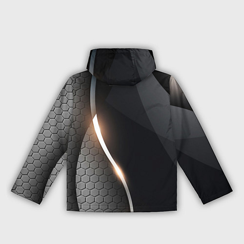 Женская ветровка Герб РФ киберпанк / 3D-Белый – фото 2