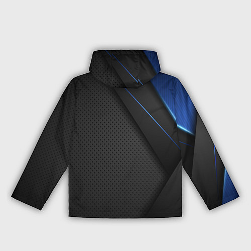 Женская ветровка Черно-синий герб России / 3D-Белый – фото 2