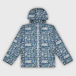 Женская ветровка Музыкальные инструменты и стили музыки