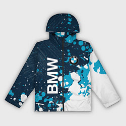 Ветровка с капюшоном женская Bmw Краска, цвет: 3D-черный