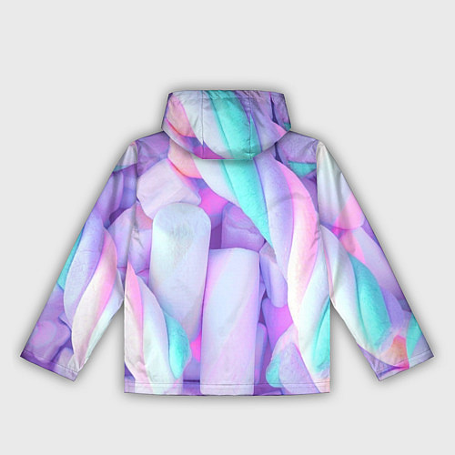 Женская ветровка Необычные конфеты / 3D-Черный – фото 2