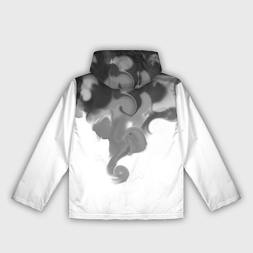 Женская ветровка Тёмный дым / 3D-Черный – фото 2