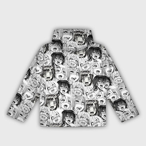 Женская ветровка Разные девушки Ахегао / 3D-Белый – фото 2