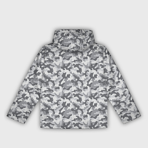 Женская ветровка Камуфляж М-21 серый / 3D-Белый – фото 2