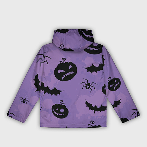 Женская ветровка Ужасы ночи / 3D-Белый – фото 2