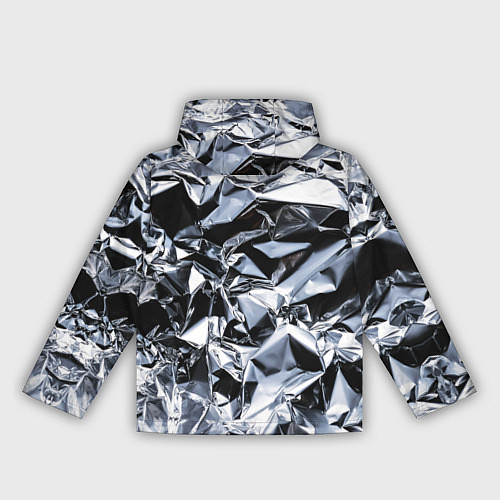 Женская ветровка Aesthetic visual art silver / 3D-Черный – фото 2