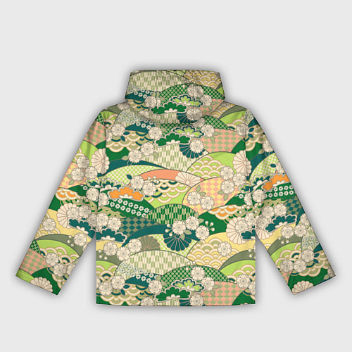 Женская ветровка Green fields / 3D-Белый – фото 2