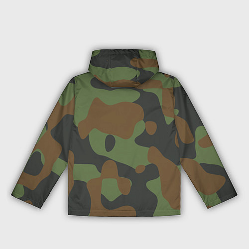 Женская ветровка Камуфляж ВСР-93 крупный / 3D-Черный – фото 2