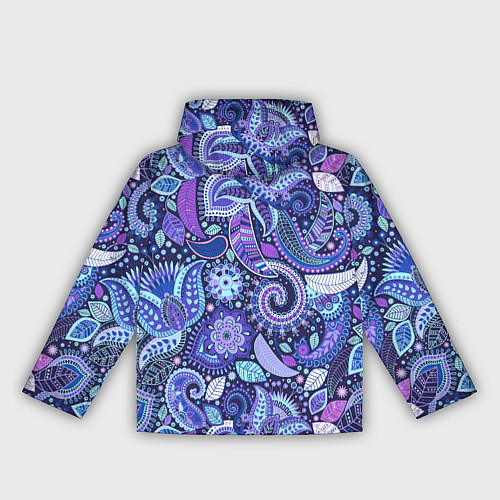 Женская ветровка Flower patterns / 3D-Белый – фото 2