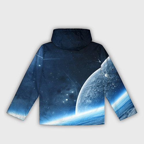 Женская ветровка Космическое пространство - NASA / 3D-Черный – фото 2