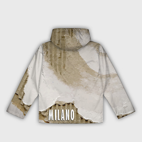 Женская ветровка Рваный гофрированный картон - Milano / 3D-Черный – фото 2