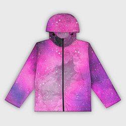 Женская ветровка Розово-сиреневый дым