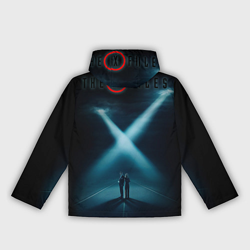 Женская ветровка X - Files / 3D-Черный – фото 2