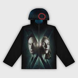 Ветровка с капюшоном женская X - Files, цвет: 3D-черный