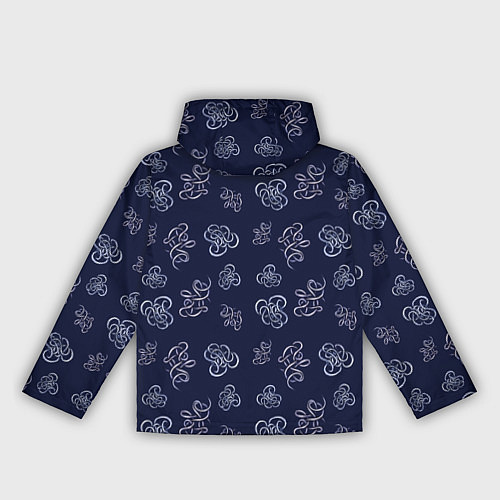 Женская ветровка Узор абстракт / 3D-Белый – фото 2