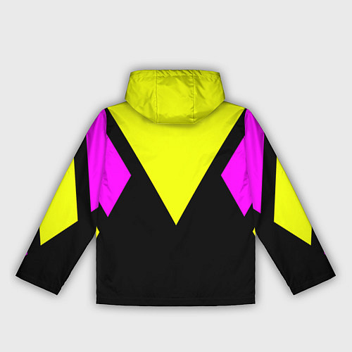 Женская ветровка FIRM прямиком из восьмидесятых / 3D-Черный – фото 2