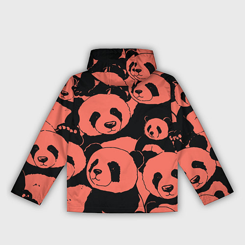 Женская ветровка С красными пандами / 3D-Белый – фото 2